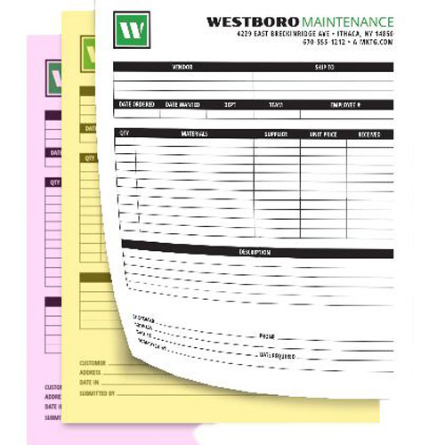 Business Forms, Custom