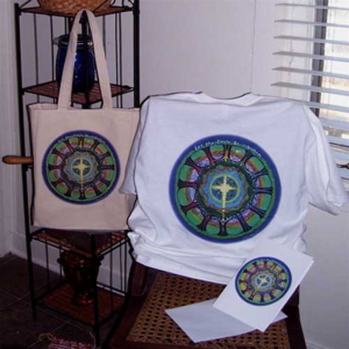 Circle Unbroken Bags and T-Shirts