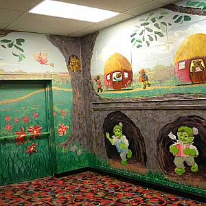 Metro Bowling Alley Mural