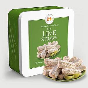 Key Lime Straws
