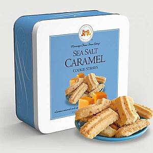 Sea Salt Caramel Cookie Straws