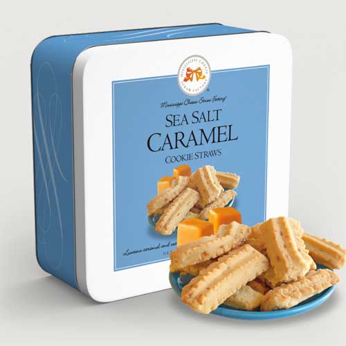 Sea Salt Caramel Cookie Straws