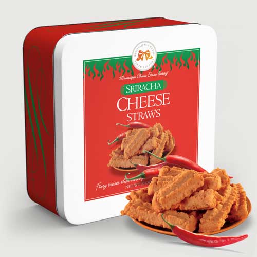 Sriracha Cheese Straws