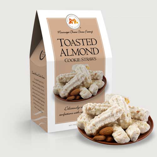 Toasted Almond Cookie Straws