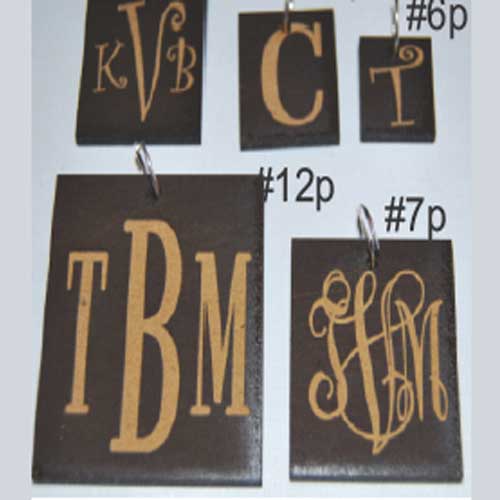 Dark Wood Pendant Square