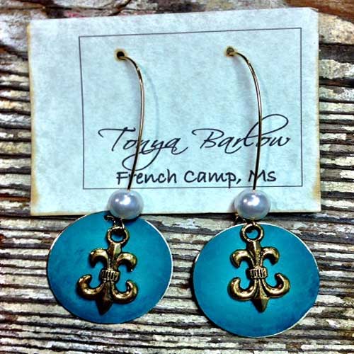 Fleur De Lis Earrings