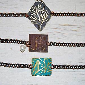 Inline Monogrammed Charm Bracelet