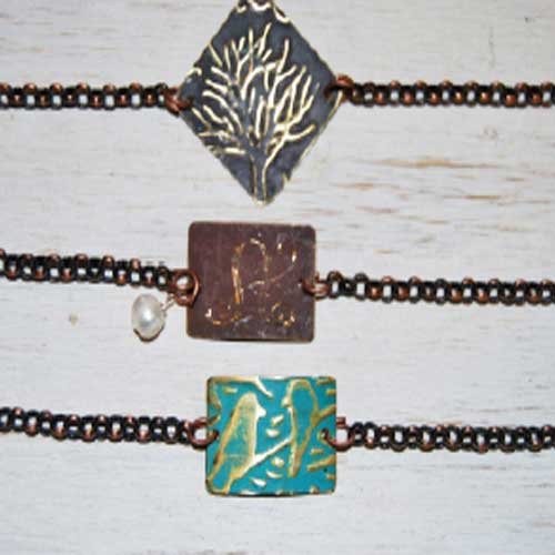 Inline Monogrammed Charm Bracelet