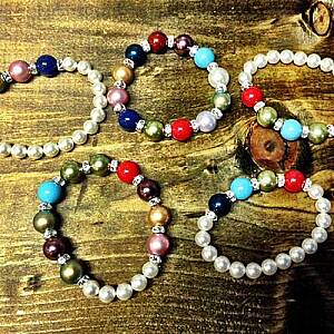 Swarovski Pearl Birthstone Bracelet