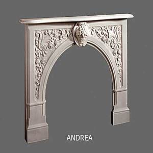 Andrea English Marble Mantel