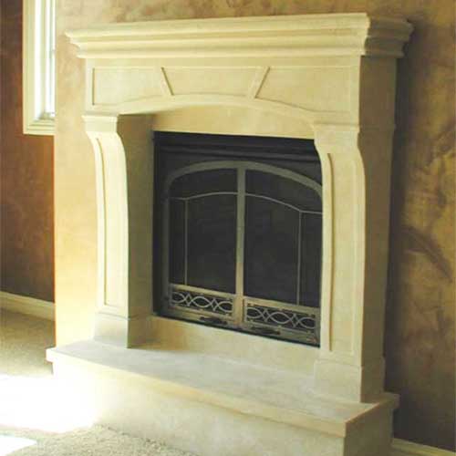 Cottage Stone Mantel