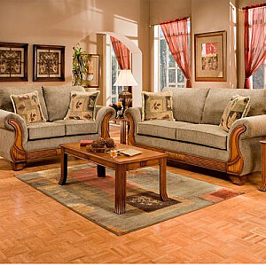 Living Room Set, Trigger Honey