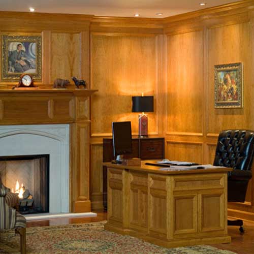 Executive Cherry Wood Wall Paneling