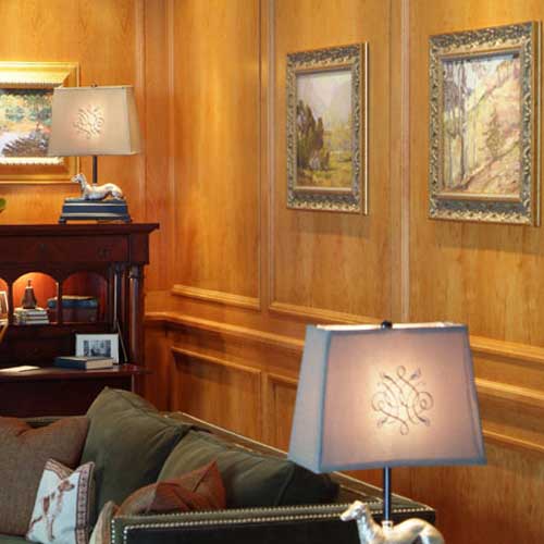 Traditional Cherry Wood Wall Paneling