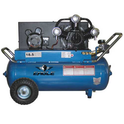 Eagle 5hp Portable Horizontal Air Compressor