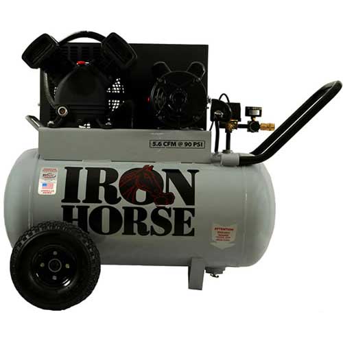 Iron Horse 5hp Horizontal Air Compressor