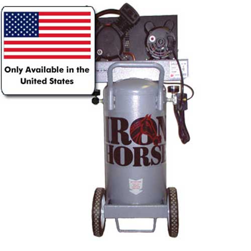 Iron Horse 5hp Vertical Air Compressor