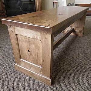 Old Mission Pew-Style Bench