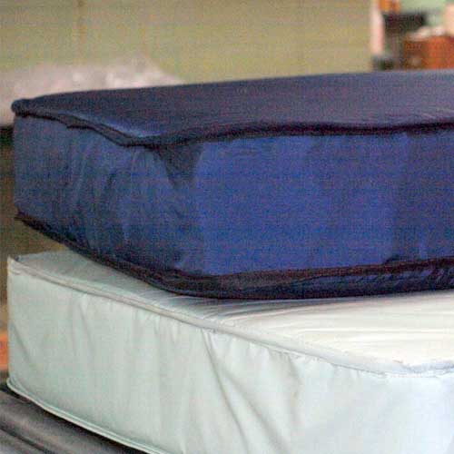 Twin Mattress, Blue, 36 X 75
