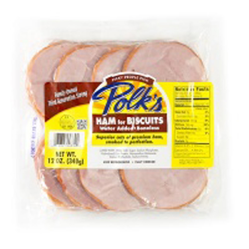 Polk's Sliced Ham For Biscuits