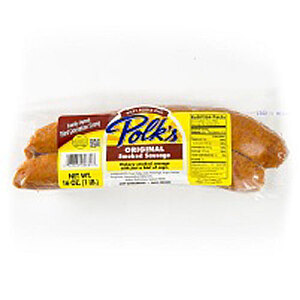 Polk's Original Smoked Sausage, 1 lb