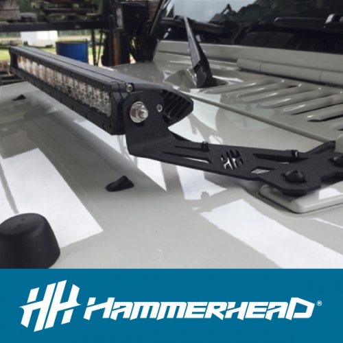 Hammerhead Light Bar Hood Mount