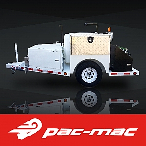 Pac-Mac JetterSlick Trailer for Drain and Sewer Cleaning, JT Series