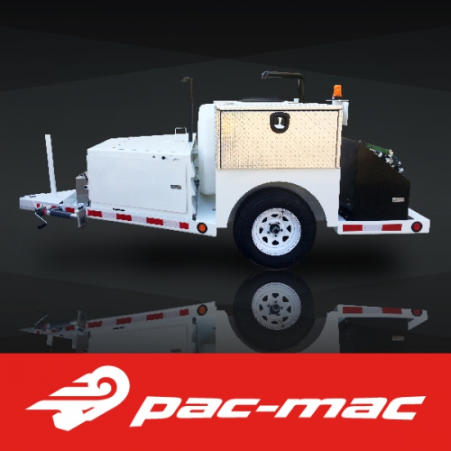 Pac-Mac JetterSlick Trailer for Drain and Sewer Cleaning, JT Series