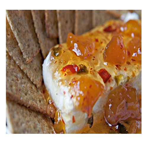 Peach Pecan Pepper Preserves