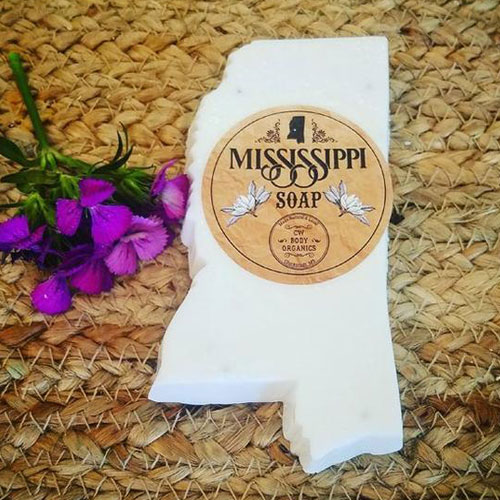 Mississippi-Shaped Soap