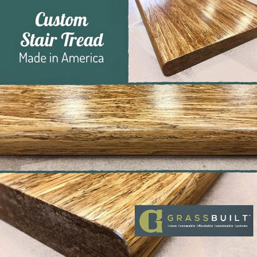 Bamboo Stair Treads, Custom