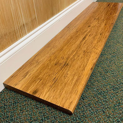 Custom Bamboo Stair Tread