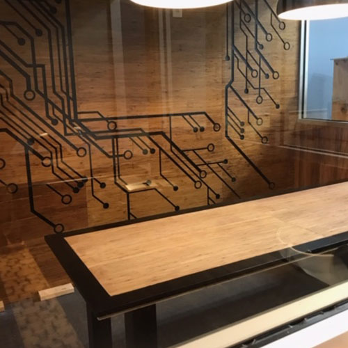 Custom Bamboo Wall Panel