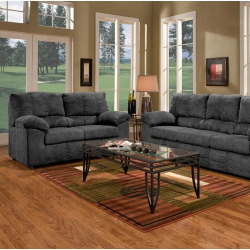 Living Room Set, Aruba Black