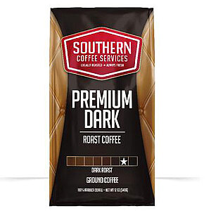 Premium Dark Roast Ground Coffee