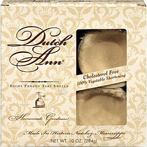 Dutch Ann Frozen 3" Tart Shells