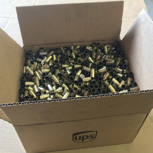 Once Fired 9MM Brass