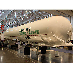 Propane Tank and Transport Trailer
