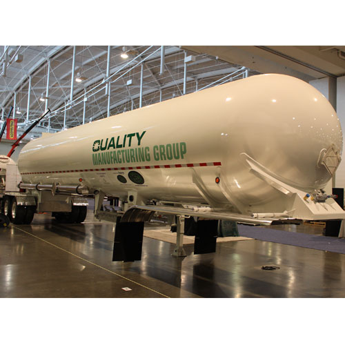 Propane Tank and Transport Trailer