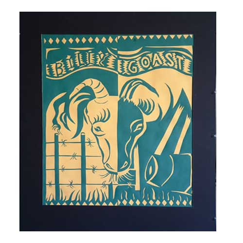 Billy Goat Illustration