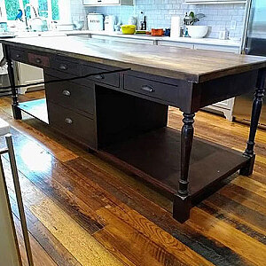 Custom Hickory Island