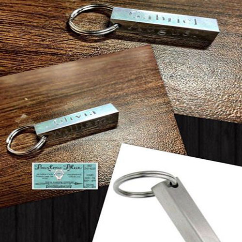 Key Chain, 4-Sided Personalized