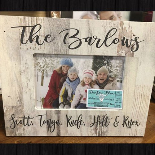 Personalized Picture Frame