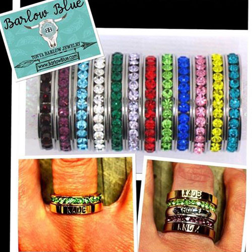 Stacking Birthstone Rings