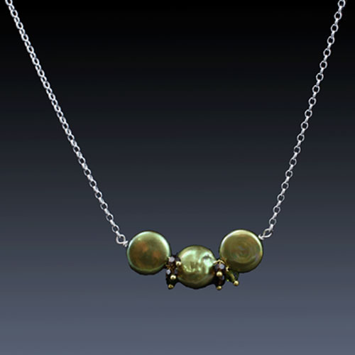 Mississippi Fried Green Tomato Necklace