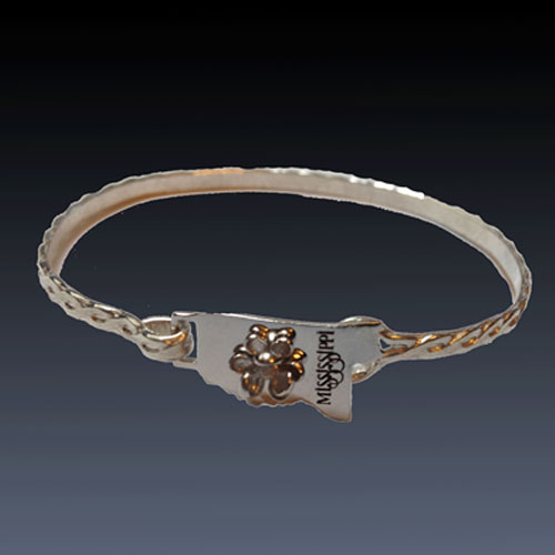 Mississippi Steel Magnolia Bracelet