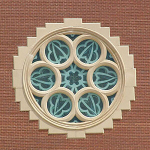 Custom 3-D Stained Glass Window