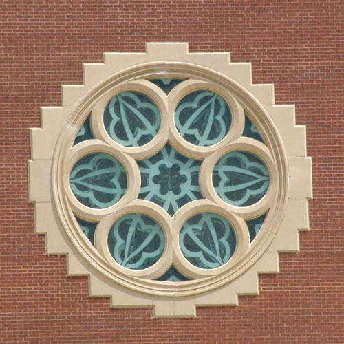 Custom 3-D Stained Glass Window