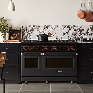 Cast Black + Rose Gold Viking Limited Edition 7 Series Oven