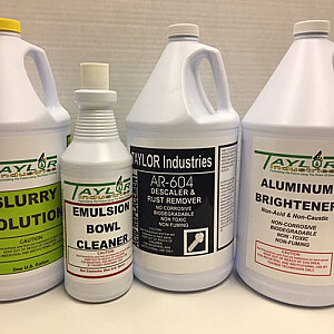 Descaler & Rust Remover, Toilet Bowl Cleaner, Concrete Cleaner, and Aluminum Brightener